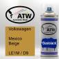 Preview: Volkswagen, Mexico Beige, LE1M / D9: 400ml Sprühdose, von ATW Autoteile West.